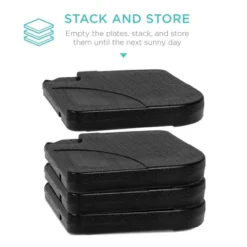 Best Choice Products 4-Piece Cantilever Offset Patio Umbrella Stand Square Base Plate Set W/ Easy-Fill Spouts 16 Best Choice Products 4-Piece Cantilever Offset Patio Umbrella Stand Square Base Plate Set W/ Easy-Fill Spouts -Garden & Outdoors GUEST 6119c6d1 96e5 4b44 8152 f94e44fef2f6