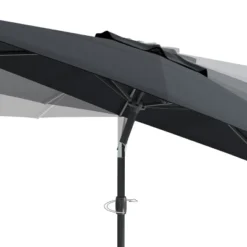 10' Wind Resistant Tilting Patio Umbrella - CorLiving -Garden & Outdoors GUEST 61aaf126 0ed2 42b7 901c 861a34bc3818