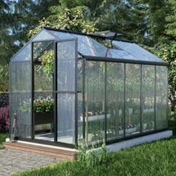 Aoodor Walk-In Greenhouse Polycarbonate Panel Hobby Greenhouses With Aluminum Frame Heavy Duty 14 Aoodor Walk-In Greenhouse Polycarbonate Panel Hobby Greenhouses With Aluminum Frame Heavy Duty -Garden & Outdoors GUEST 638425bd 8f2a 44f7 a38e 22bd69848be9