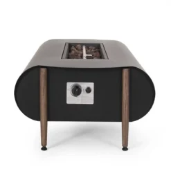 Vernon Outdoor Rectangular Fire Pit With Tank Holder - Dark Gray - Christopher Knight Home 19 Vernon Outdoor Rectangular Fire Pit With Tank Holder - Dark Gray - Christopher Knight Home -Garden & Outdoors GUEST 644a5898 0539 4bd1 a6d6 5369286a52c6