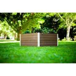 48"x48" Urbana Keyhole Garden Square Vinyl Garden Bed Espresso - Vita -Garden & Outdoors GUEST 64f4005e 5691 4cbd ae4f 3006d712bc0e