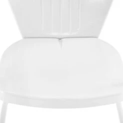 Griffith 3pc Outdoor Bistro Set With Table & 2 Chairs - White - Crosley -Garden & Outdoors GUEST 688ee419 2ed7 491f a6a4 5e49d2d6c13b