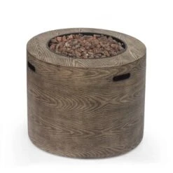 Senoia Outdoor Round Fire Pit - Brown - Christopher Knight Home 13 Senoia Outdoor Round Fire Pit - Brown - Christopher Knight Home -Garden & Outdoors GUEST 6b5a86dd 6f12 4af3 bd5d fa2dcdfbd5e3