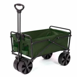 Seina Heavy Duty Steel Collapsible Folding Outdoor Portable Utility Cart Wagon With All Terrain Plastic Wheels And 150 Pound Capacity, Blue/Gray 16 Seina Heavy Duty Steel Collapsible Folding Outdoor Portable Utility Cart Wagon With All Terrain Plastic Wheels And 150 Pound Capacity, Blue/Gray -Garden & Outdoors GUEST 6b7915c1 7c0a 4bba 9486 565ce67cca4f