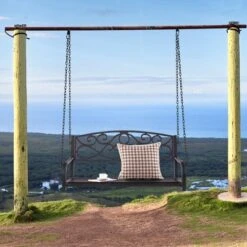 Tangkula Patio Hanging Porch Swing Outdoor 2-Person Metal Swing Bench Chair W/ Chains 14 Tangkula Patio Hanging Porch Swing Outdoor 2-Person Metal Swing Bench Chair W/ Chains -Garden & Outdoors GUEST 6b8f1e4e 39dd 4c41 b999 2d3c181dbac1