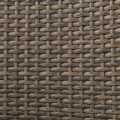 Rockport Outdoor Wicker High Back Sofa - Oatmeal/Light Brown - Crosley 6 Rockport Outdoor Wicker High Back Sofa - Oatmeal/Light Brown - Crosley - Image 4