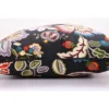 25" Outdoor/Indoor Floor Pillow Telfair Midnight Black - Pillow Perfect -Garden & Outdoors GUEST 6d2168dd 53d7 4e50 8c59 6af3bbb7c4ca