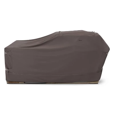 Classic Accessories Ravenna Water-Resistant BBQ Grill Cover For Island With Left And Right Grill Head, Dark Taupe 13 Classic Accessories Ravenna Water-Resistant BBQ Grill Cover For Island With Left And Right Grill Head, Dark Taupe - Image 11