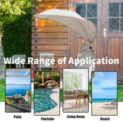 Costway Chaise Lounge Chair With Canopy Hammock Chair With Canopy OrangeBeigeTurquoise 16 Costway Chaise Lounge Chair With Canopy Hammock Chair With Canopy OrangeBeigeTurquoise -Garden & Outdoors GUEST 6e5ff37e 4ca5 44d2 8b1f 860a195c606b