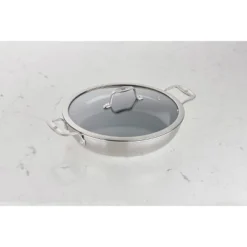 ZWILLING Spirit 3-ply 4-qt Stainless Steel Ceramic Nonstick Braiser