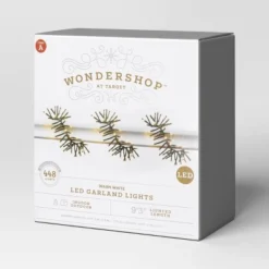 448ct LED Christmas Mini String Lights Garland Warm White Black Wire - Wondershop™ -Garden & Outdoors GUEST 703446f4 4acf 4cdb b308 90f0a404594f