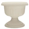 Southern Patio Dynamic Outdoor 18" Resin Grecian Urn Planter Pot, White -Garden & Outdoors GUEST 710928d4 913d 4eb0 959f 4039e56efced