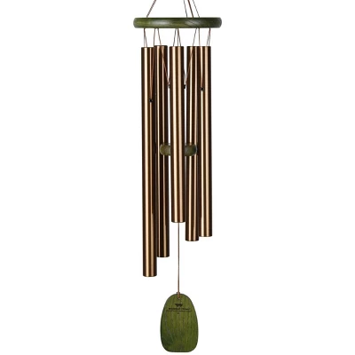 Woodstock Wind Chimes Signature Collection, Woodstock Rainforest Chime, 25'' Bali Bronze Wind Chime RFCB 4 Woodstock Wind Chimes Signature Collection, Woodstock Rainforest Chime, 25'' Bali Bronze Wind Chime RFCB - Image 2