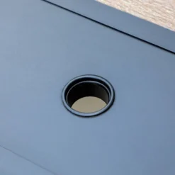 Patio Set With Steel Table With 1.57" Umbrella Hole & Padded Sling Arm Chairs - Captiva Designs -Garden & Outdoors GUEST 73911db0 9111 4bcf 9d5c 26bc0c66a70d