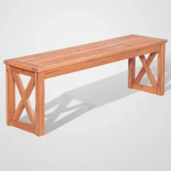 3pc Acacia Wood X Design Outdoor Patio Dining Set - Brown - Saracina Home 14 3pc Acacia Wood X Design Outdoor Patio Dining Set - Brown - Saracina Home -Garden & Outdoors GUEST 75ce0a94 fe4a 4f50 a8c4 ec7c4c7f049b