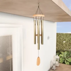 Nature Spring 28" Metal And Wood Wind Chimes With Soothing Tone For Garden, Patio, Or Home - Gold 8 Nature Spring 28" Metal And Wood Wind Chimes With Soothing Tone For Garden, Patio, Or Home - Gold -Garden & Outdoors GUEST 783cb829 09a0 4cc5 9f80 72bf7e489770