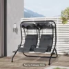 Outsunny 2-Seater Swing Canopy Replacement With Tubular Framework, Outdoor Swing Seat Top Cover 1 Outsunny 2-Seater Swing Canopy Replacement With Tubular Framework, Outdoor Swing Seat Top Cover -Garden & Outdoors GUEST 79ede522 327d 4148 adae b22f3a4ecbc9