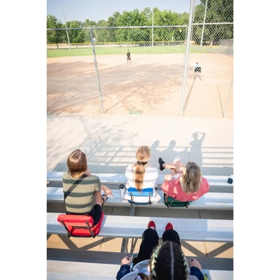 Stansport Steel Frame Foldable Coliseum Seat - Blue 14 Stansport Steel Frame Foldable Coliseum Seat - Blue - Image 12