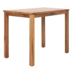 Pratia 5pc Outdoor Set - Natural/Beige - Safavieh -Garden & Outdoors GUEST 7d693f5d 6120 455a 8ace 5d585ba8d39f