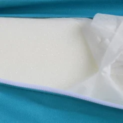 5pc Wicker Patio Seating Set With Cushions - Gray/Blue - GODEER -Garden & Outdoors GUEST 8110467a 6655 46c9 8eb8 9461843f1696