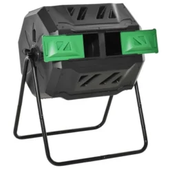 Outsunny Tumbling Compost Bin Outdoor 360° Dual Chamber Rotating Composter 43 Gallon 17 Outsunny Tumbling Compost Bin Outdoor 360° Dual Chamber Rotating Composter 43 Gallon -Garden & Outdoors GUEST 81b0d61f df10 4a47 a853 01fd3446326a