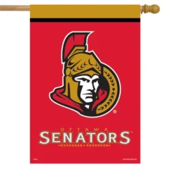 Briarwood Lane Ottawa Senators House Flag NHL Licensed 28" X 40"