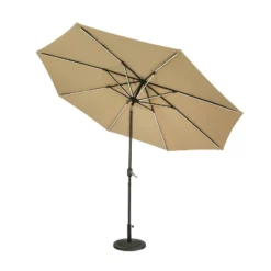 11' X 11' Calypso II Market Patio Umbrella With Solar LED Strip Lights Champagne - Island Umbrella 24 11' X 11' Calypso II Market Patio Umbrella With Solar LED Strip Lights Champagne - Island Umbrella -Garden & Outdoors GUEST 82cf7551 a850 4ce5 8e9a fbe9056737d7