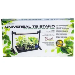 SunBlaster Universal Powder-Coated Aluminum Adjustable Lighting Stand With Heavy-Duty Plant Growing Tray, Fits All Size T5 Light Strips -Garden & Outdoors GUEST 83855d64 e7a2 4a9d b460 309f8a0b2699