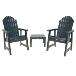 Hamilton 3pc Outdoor Set With Deck Chairs & Adirondack Side Table - Highwood -Garden & Outdoors GUEST 84c61d77 29dd 43ae 936b f036b44a5b2c