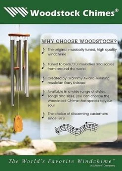 Woodstock Wind Chimes Signature Collection, Heroic Windbell, Medium, 24" Wind Bell, Garden Decor, Patio And Outdoor Decor 16 Woodstock Wind Chimes Signature Collection, Heroic Windbell, Medium, 24" Wind Bell, Garden Decor, Patio And Outdoor Decor -Garden & Outdoors GUEST 85ca49f1 109a 447e 9fe5 1bc8a9488894 9