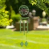 Dawhud Direct 37" H Lotus Medallion Wind Chimes For Outside - For Her -Garden & Outdoors GUEST 88a6b300 0a65 4bff 9718 049756bce487