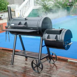 Captiva Designs E02GR016 16" Offset Charcoal Smoke - Black -Garden & Outdoors GUEST 8c9f5c0b 307b 4ec2 ad79 1a7c29a68c37