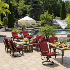 2pk Square Clarissa Tropical Outdoor Throw Pillows Ruby - Arden Selections 9 2pk Square Clarissa Tropical Outdoor Throw Pillows Ruby - Arden Selections -Garden & Outdoors GUEST 8e3b9b28 7322 42e9 ab74 dbcbd2d87fa7