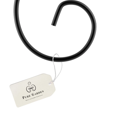 Shepherd Hooks-Set Of 2-Metal Pole With Hooks For Hanging Baskets, Bird Feeders & Lanterns-35" Tall- For Flower Gardens & Patios By Nature Spring 4 Shepherd Hooks-Set Of 2-Metal Pole With Hooks For Hanging Baskets, Bird Feeders & Lanterns-35" Tall- For Flower Gardens & Patios By Nature Spring - Image 2