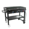 Razor Griddle 37 Inch Outdoor Steel 4 Burner Propane Gas Grill Griddle With Wheels And Top Cover Lid Folding Shelves For Home BBQ Cooking, Black 2 Razor Griddle 37 Inch Outdoor Steel 4 Burner Propane Gas Grill Griddle With Wheels And Top Cover Lid Folding Shelves For Home BBQ Cooking, Black -Garden & Outdoors GUEST 91323373 891a 4004 af4e 293e298cb51b