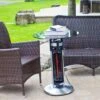 Infrared Electric Bistro Table Outdoor Heater - Black - EnerG+ -Garden & Outdoors GUEST 9310a166 e730 4032 abc3 e19d29157906