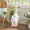 Christopher Knight Home 17" Wide Forgey Concrete Outdoor Novelty Goose Planter White/Blue 1 Christopher Knight Home 17" Wide Forgey Concrete Outdoor Novelty Goose Planter White/Blue -Garden & Outdoors GUEST 93719f3f 9aa1 4226 a9c2 6adce0f4ef0e