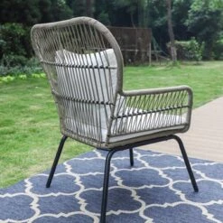 3pc Conversation Set With Cushions - Captiva Designs -Garden & Outdoors GUEST 945be442 d2d5 44da a6ea 37a220b03061