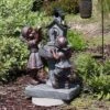 Sunnydaze Decor Sunnydaze 30"H Electric Polyresin Boy And Girl At Bird Bath Outdoor Water Fountain 1 Sunnydaze Decor Sunnydaze 30"H Electric Polyresin Boy And Girl At Bird Bath Outdoor Water Fountain -Garden & Outdoors GUEST 977e7af1 9b13 4e20 87a9 ee9bfdbe0254