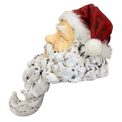 Design Toscano Ho-Ho-Hold It Santa Mantel Stocking Holder Statue, Multi-colored 5 Design Toscano Ho-Ho-Hold It Santa Mantel Stocking Holder Statue, Multi-colored - Image 3