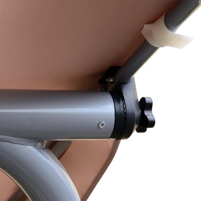 Outsunny 3 Person Patio Swing Seats, Porch Swing With Stand And Adjustable Canopy Outdoor Swing Chair Bench For Garden, Poolside 9 Outsunny 3 Person Patio Swing Seats, Porch Swing With Stand And Adjustable Canopy Outdoor Swing Chair Bench For Garden, Poolside - Image 7