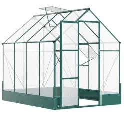 Outsunny Walk-in Plant Polycarbonate Greenhouse With Temperature Controlled Window Hobby Greenhouse For Backyard/Outdoor 16 Outsunny Walk-in Plant Polycarbonate Greenhouse With Temperature Controlled Window Hobby Greenhouse For Backyard/Outdoor -Garden & Outdoors GUEST a2dd7578 91dd 43ce 8ab6 ea190a80ad67