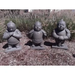 Rosemead Home & Garden 19" Lightweight Concrete Standing Warrior Garden Statue Gray 11 Rosemead Home & Garden 19" Lightweight Concrete Standing Warrior Garden Statue Gray -Garden & Outdoors GUEST a5ca234a df80 4857 aa40 d5f2e5a6dc16