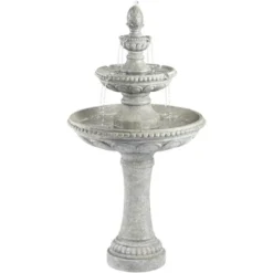 John Timberland Pineapple Modern 3 Tier Cascading Outdoor Floor Water Fountain 44" For Yard Garden Patio Home Deck Porch House Exterior Balcony Roof 11 John Timberland Pineapple Modern 3 Tier Cascading Outdoor Floor Water Fountain 44" For Yard Garden Patio Home Deck Porch House Exterior Balcony Roof -Garden & Outdoors GUEST a81e63f3 57b0 4f15 b792 75a988dd5a62