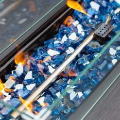 Kinger Home 10 Lbs (1/2 In) Fire Glass, Multiple Colors -Garden & Outdoors GUEST a87be663 2737 4ba8 a0c2 9f230f42a53f