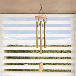 Nature Spring 28" Metal And Wood Wind Chimes With Soothing Tone For Garden, Patio, Or Home - Gold 9 Nature Spring 28" Metal And Wood Wind Chimes With Soothing Tone For Garden, Patio, Or Home - Gold -Garden & Outdoors GUEST a963c939 5adc 4a13 b8e8 82cc5ef8ad56