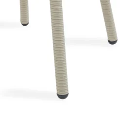 All-Weather Wicker Haven Outdoor Accent Table With Storage Beige - Alaterre Furniture -Garden & Outdoors GUEST ac7224cf a7d7 4dd4 95b1 c3902c577287