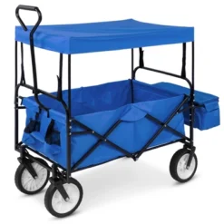 Best Choice Products Folding Utility Cargo Wagon Cart W/ Removable Canopy, Cup Holders 17 Best Choice Products Folding Utility Cargo Wagon Cart W/ Removable Canopy, Cup Holders -Garden & Outdoors GUEST ad1326a2 6087 4620 9f7b 0d0668f112eb