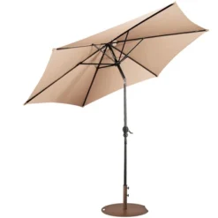 Costway 9ft Patio Umbrella Outdoor W/ 50 LBS Round Umbrella Stand W/ Wheels 25 Costway 9ft Patio Umbrella Outdoor W/ 50 LBS Round Umbrella Stand W/ Wheels -Garden & Outdoors GUEST ae991a34 4d12 4f30 a532 4a9457941758