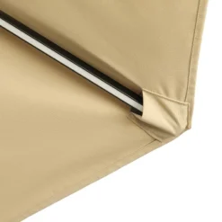 11' X 11' Calypso II Market Patio Umbrella With Solar LED Strip Lights Champagne - Island Umbrella 21 11' X 11' Calypso II Market Patio Umbrella With Solar LED Strip Lights Champagne - Island Umbrella -Garden & Outdoors GUEST af596bf2 66de 438e bdab d7dc7d4ba208